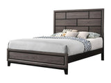 Akerson Gray King Panel Bed - Ornate Home