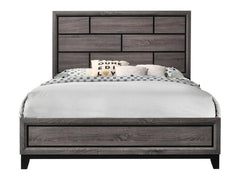 Akerson Gray Queen Panel Bed - Ornate Home