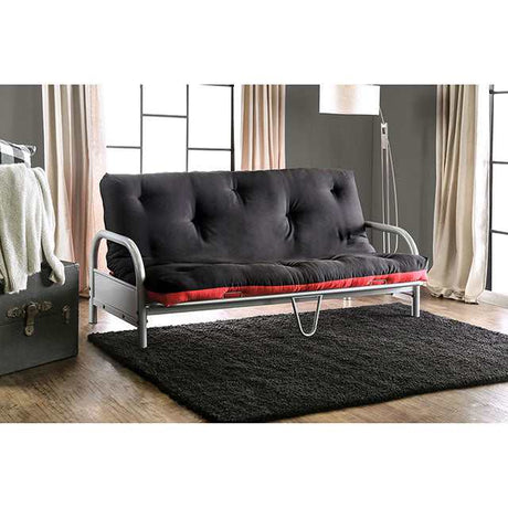 Aksel Black/Red Futon Mattress - Ornate Home