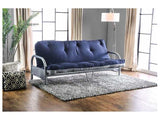 Aksel Gray/Navy Futon Mattress - Ornate Home