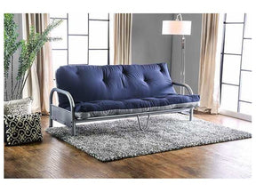 Aksel Gray/Navy Futon Mattress - Ornate Home