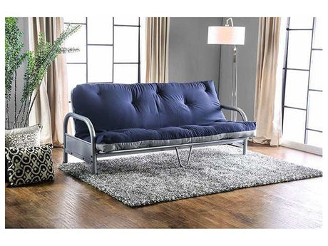 Aksel Gray/Navy Futon Mattress - Ornate Home