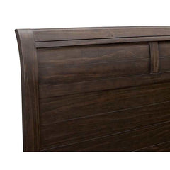 Alaina Walnut Eastern King Bed - Ornate Home