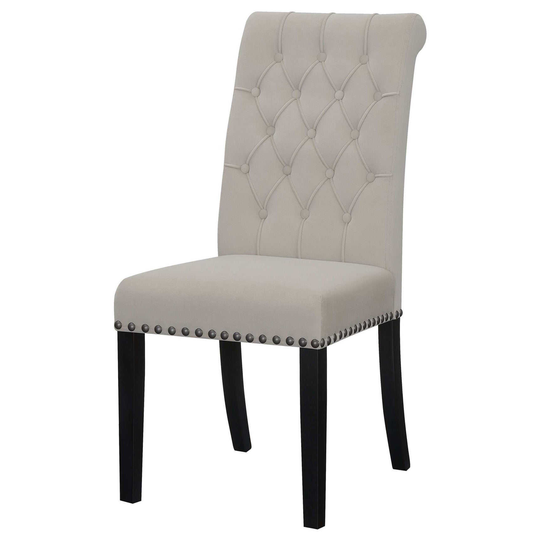 Alana Sand / Rustic Espresso Side Chair - Ornate Home