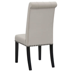 Alana Sand / Rustic Espresso Side Chair - Ornate Home