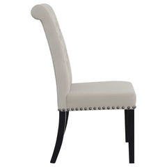 Alana Sand / Rustic Espresso Side Chair - Ornate Home