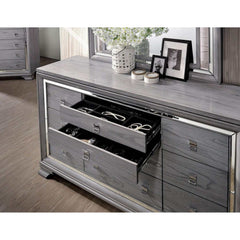 Alanis Gray Dresser - Ornate Home