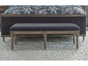 Alderwood French Grey Bench - Ornate Home