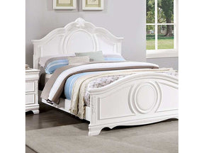 Alecia White Full Bed - Ornate Home