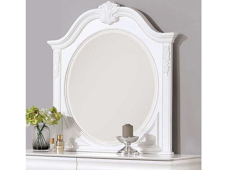 Alecia White Mirror - Ornate Home