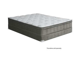 Aleksa White/Gray 11" Euro Top  Queen Mattress - Ornate Home