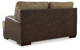 Alesbury Chocolate Loveseat - Ornate Home