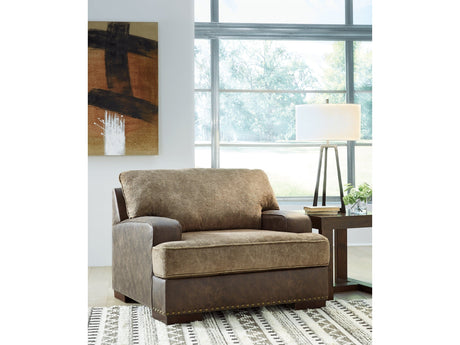 Alesbury Chocolate Oversized Chair - Ornate Home