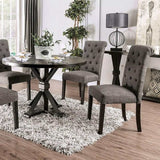 Alfred Antique Black Dining Table - Ornate Home