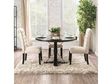 Alfred Antique Black Dining Table - Ornate Home