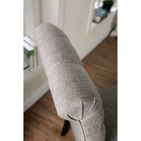 Alfred Antique Black & Light Gray Dining Chair (Set of 2) - Ornate Home