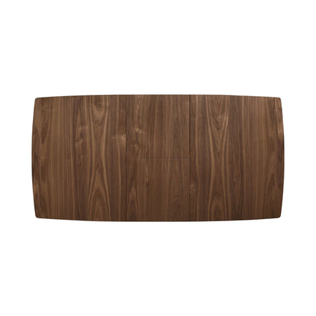 Alfredo Natural Walnut & Grey 5pc Dining Room Set - Ornate Home