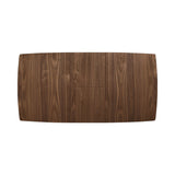 Alfredo Natural Walnut & Grey 6pc Dining Room Set - Ornate Home