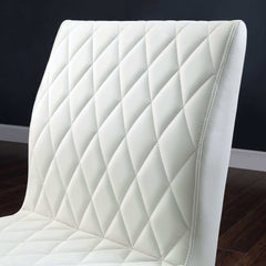 Alisha Black & White Dining Chair (Set of 2) - Ornate Home