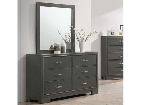 Alison Dark Walnut Dresser - Ornate Home