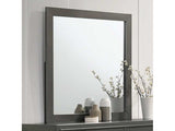Alison Dark Walnut Mirror - Ornate Home