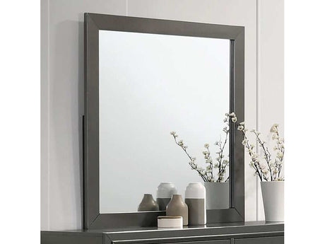 Alison Dark Walnut Mirror - Ornate Home