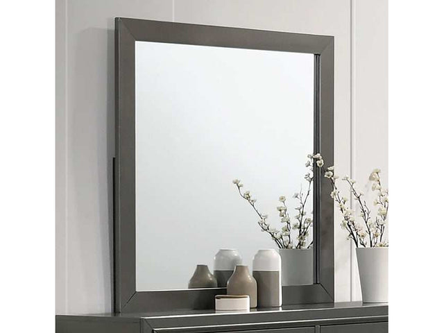 Alison Dark Walnut Mirror - Ornate Home
