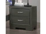 Alison Dark Walnut Nightstand - Ornate Home