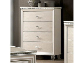 Allie Pearl White Chest - Ornate Home
