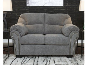 Allmaxx Pewter Loveseat - Ornate Home