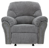 Allmaxx Pewter Rocker Recliner - Ornate Home