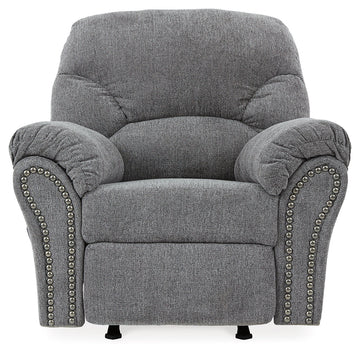 Allmaxx Pewter Rocker Recliner - Ornate Home