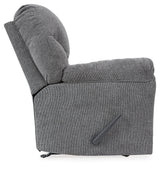 Allmaxx Pewter Rocker Recliner - Ornate Home