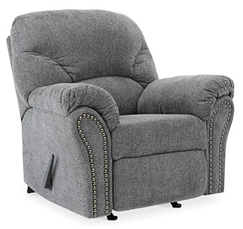 Allmaxx Pewter Rocker Recliner - Ornate Home