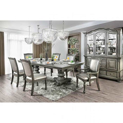 Alpena Gray/Silver Side Chair (Set of 2) - Ornate Home