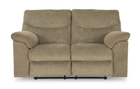 Alphons Manual Reclining Loveseat - Ornate Home