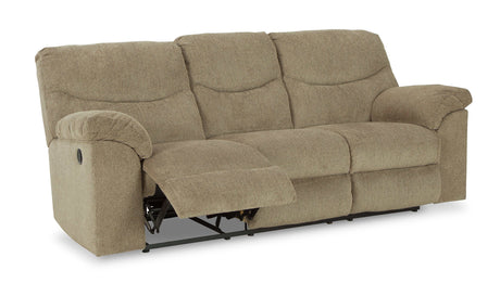 Alphons Manual Reclining Sofa & Loveseat Set - Ornate Home