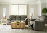 Alphons Manual Reclining Sofa & Loveseat Set - Ornate Home