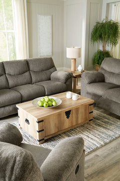 Alphons Manual Reclining Sofa & Loveseat Set - Ornate Home