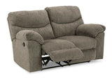 Alphons Manual Reclining Sofa & Loveseat Set - Ornate Home