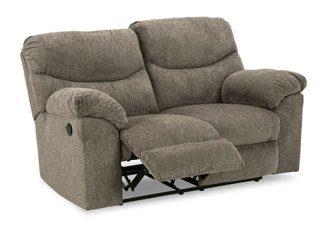 Alphons Manual Reclining Sofa & Loveseat Set - Ornate Home