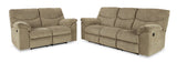 Alphons Manual Reclining Sofa & Loveseat Set - Ornate Home