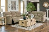 Alphons Manual Reclining Sofa & Loveseat Set - Ornate Home
