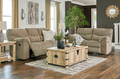 Alphons Manual Reclining Sofa & Loveseat Set - Ornate Home