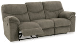Alphons Manual Reclining Sofa - Ornate Home