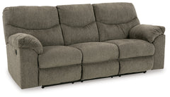 Alphons Manual Reclining Sofa - Ornate Home