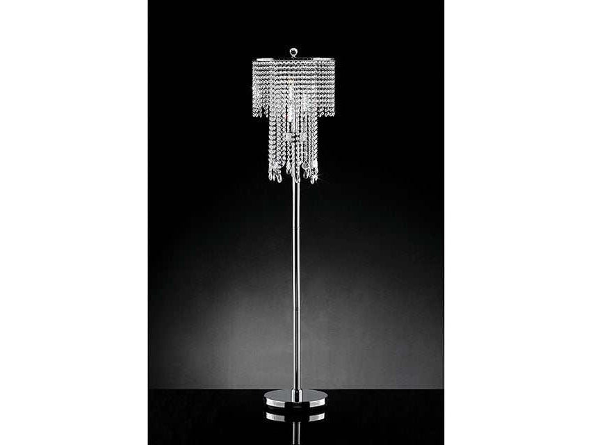 Alrai Clear Floor Lamp - Ornate Home