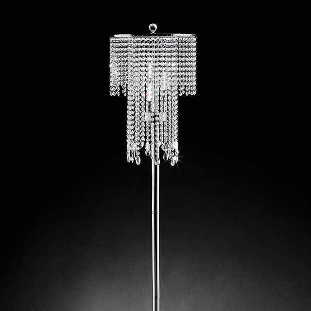 Alrai Clear Floor Lamp - Ornate Home
