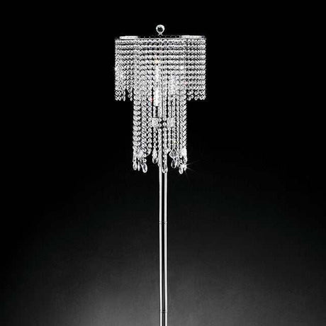 Alrai Clear Floor Lamp - Ornate Home