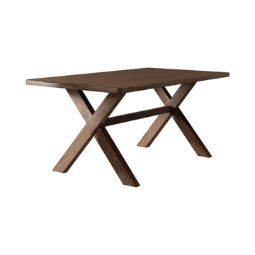 Alston Rustic Knotty Nutmeg 5pc Dining Set - Ornate Home